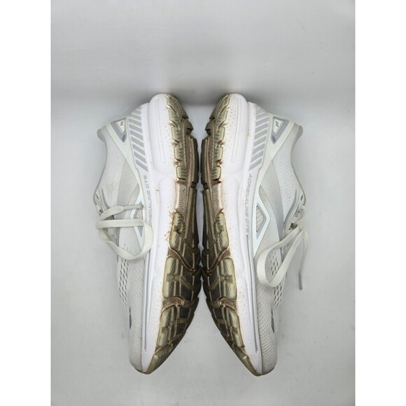 Brooks Adrenaline GTS 23 Shoes Women's 6.5 B White Running Athletic Gym Sneakers - Picture 6 of 8